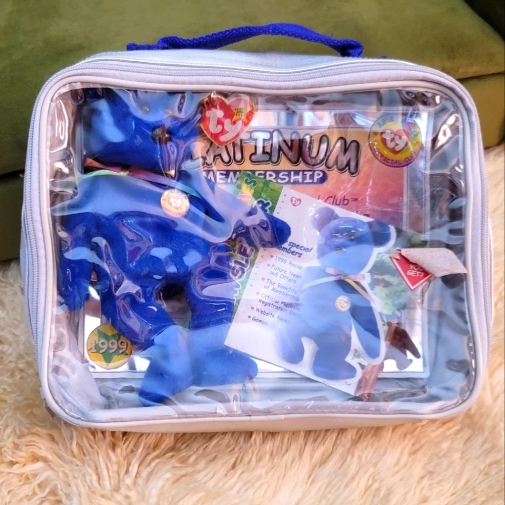 Ty Beanie Babies Clubby Mint Condition P.E Pellets Rare Stamp Error #472 NWT - Picture 12 of 14